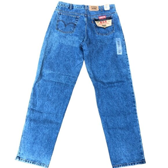 Vintage Brand New 2004 Levis Orange Tab Jeans Size 36 634 - Picture 8 of 9